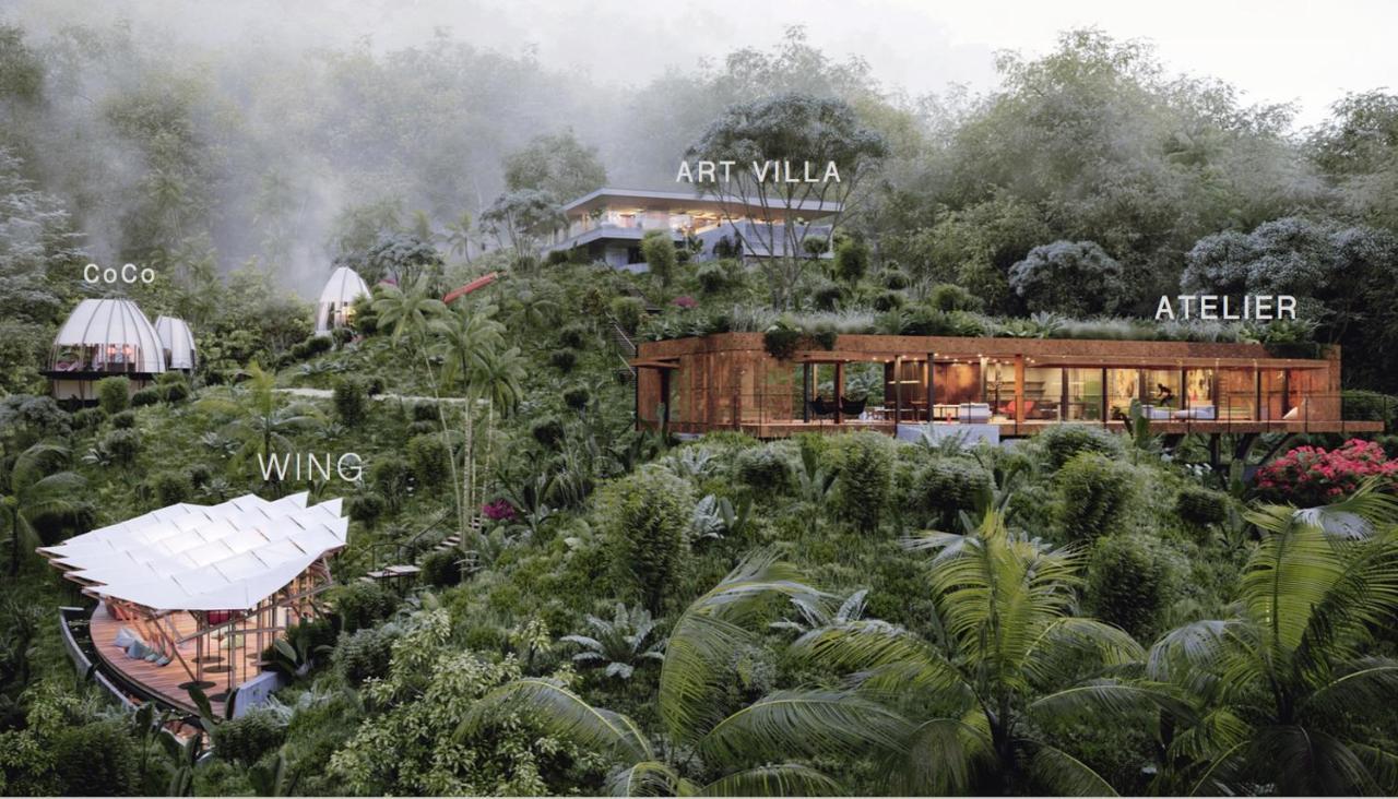 Art Villas Costa Rica, Villas & Glamping Uvita Exteriör bild