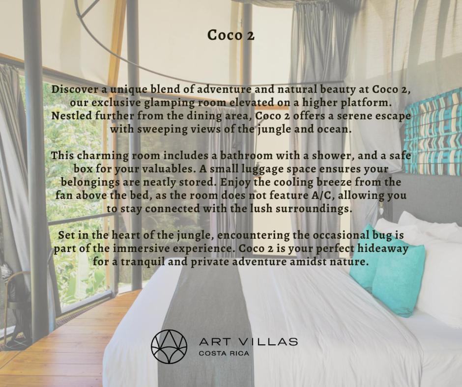 Art Villas Costa Rica, Villas & Glamping Uvita Exteriör bild