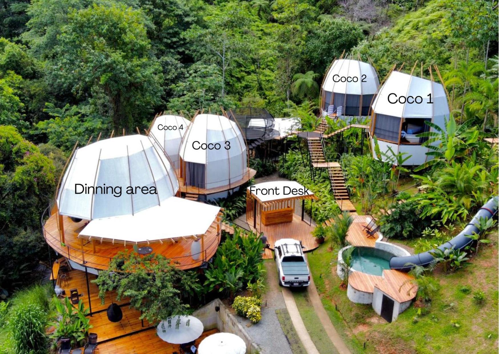 Art Villas Costa Rica, Villas & Glamping Uvita Exteriör bild